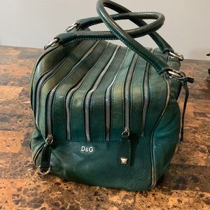 Dolce and Gabbana green women’s bag